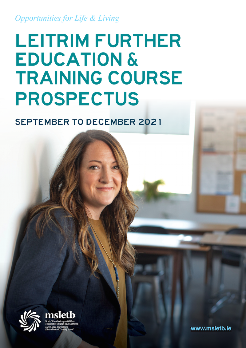 Leitrim Further Education & Training Course Prospectus September to December 2021