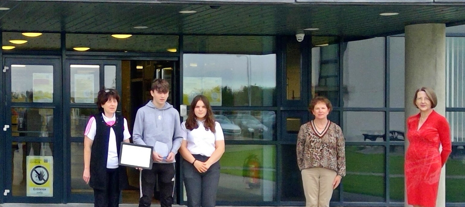 Mohill Community College Leaving Cert student celebrates full attendance Primary and Second Level – 13 years of commitment to education