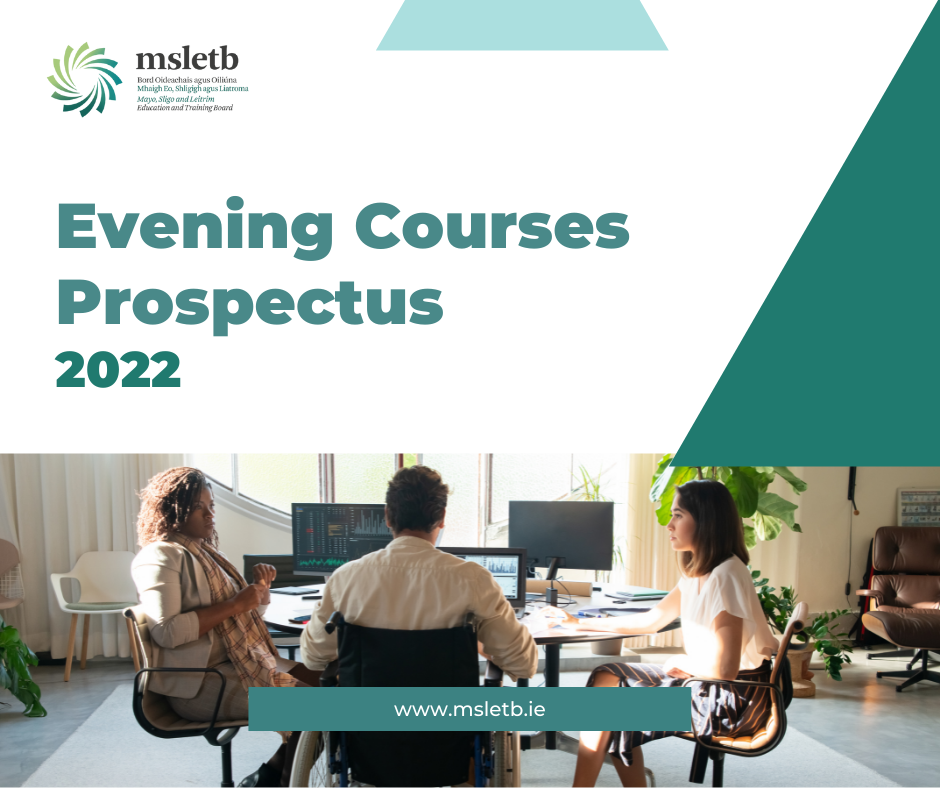 Evening Course Prospectus 2022