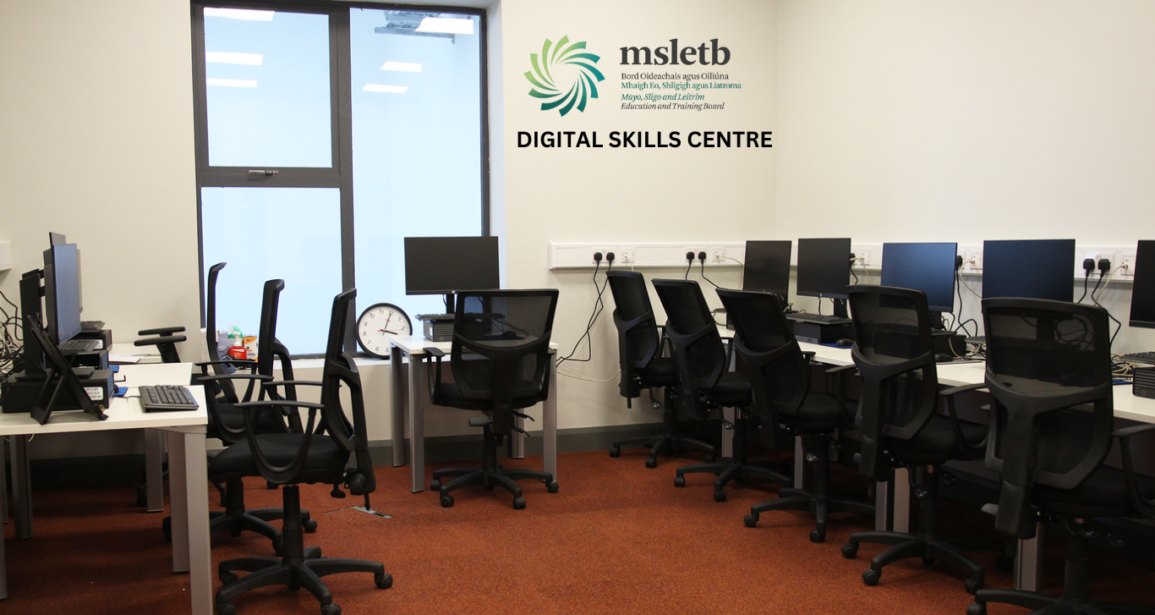 The MSLETB Now Offering Digital Skills Assessment and Flexible Computer Courses for Adult Learners in Ballina.