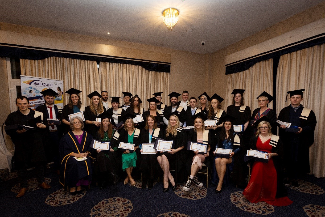 Graduates of the Year of Mayo College of FET