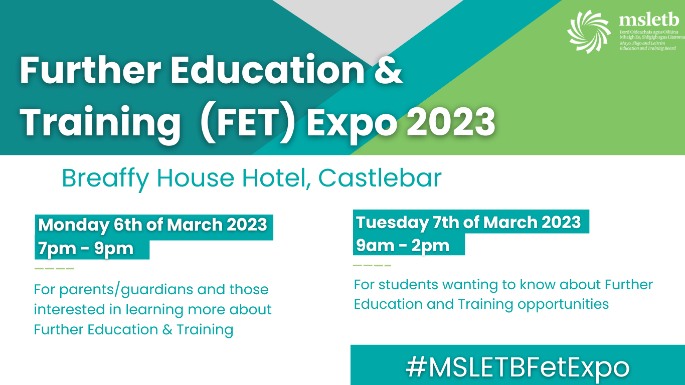MSLETB’s Further Education and Training Expo 2023