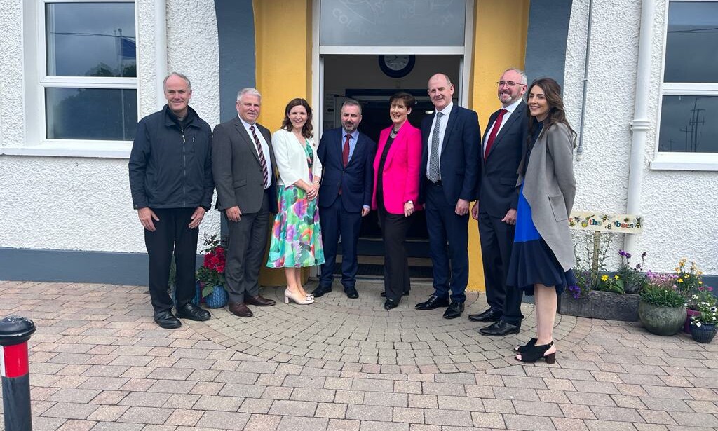 Minister for Education Norma Foley, TD, visits Coláiste Iascaigh to open new building extension