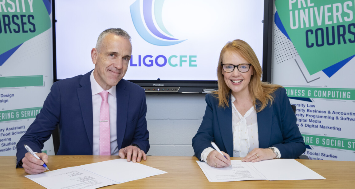 Sligo College of Further Education and Training and University of Ulster Sign Memorandum of Understanding to Enhance Graduate Pathways and Opportunities