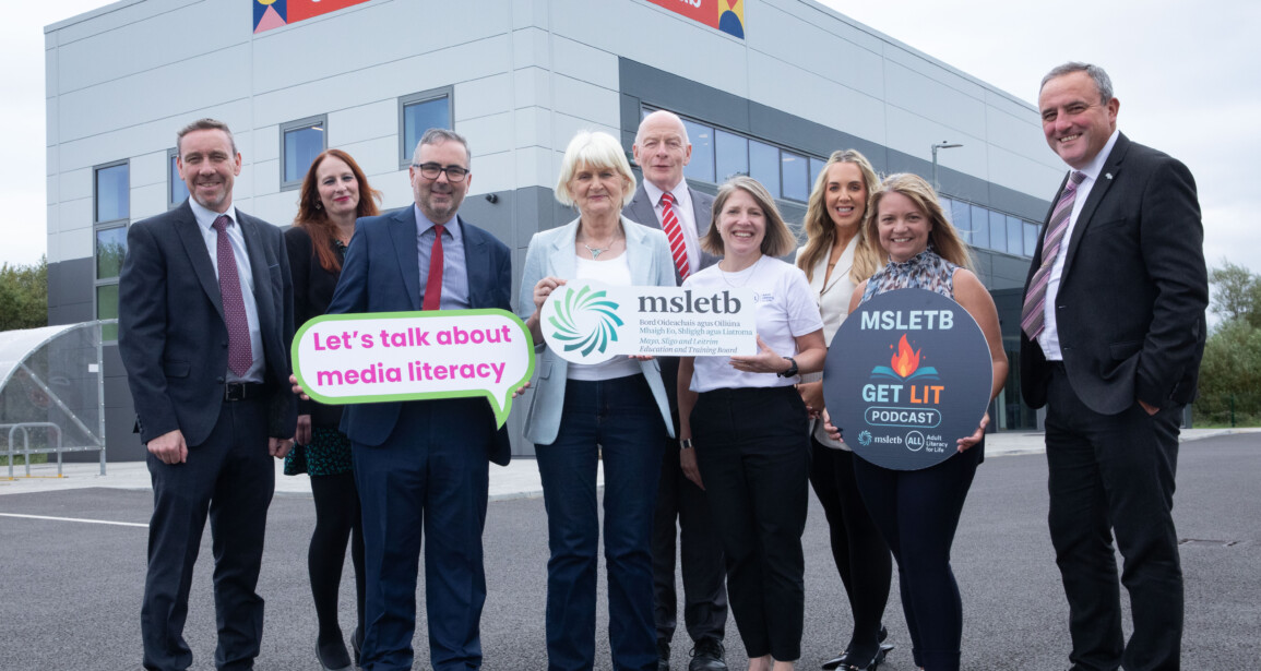 MSLETB launches “Get Lit” podcast to raise awareness of Ireland’s Adult Literacy for Life strategy.