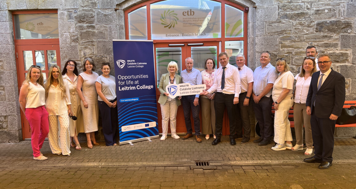 Minister Harkin Visits Newly Formed Leitrim College of Further Education and Training in Carrick-on-Shannon