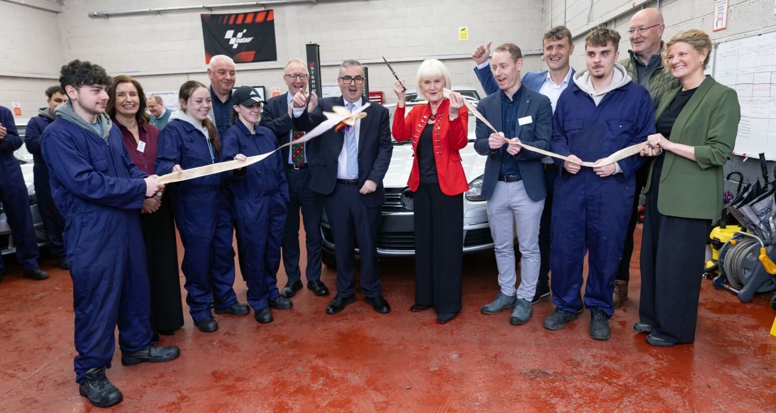 Minister Marian Harkin Officially Opens New Car Maintenance Training Facility at Sligo Community Training Centre