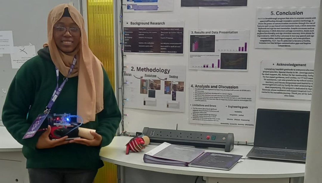 Student Showcase: Aadila Iyamah BT Young Scientist Journey