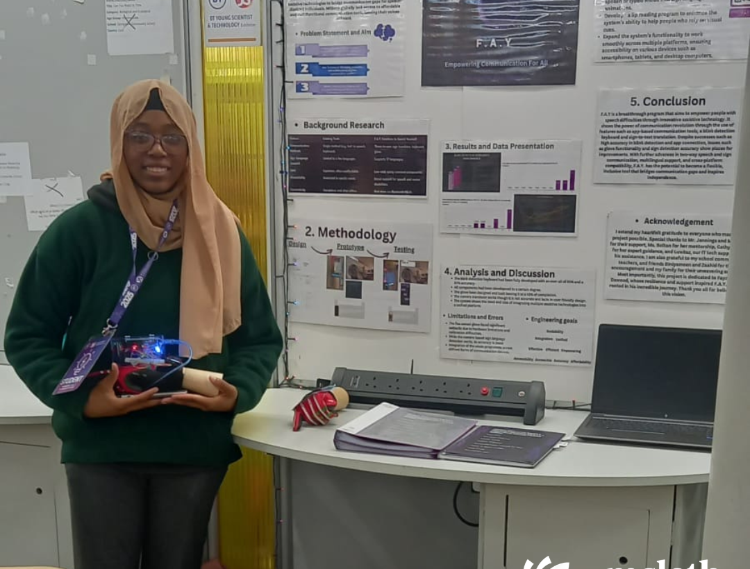 Student Showcase: Aadila Iyamah BT Young Scientist Journey