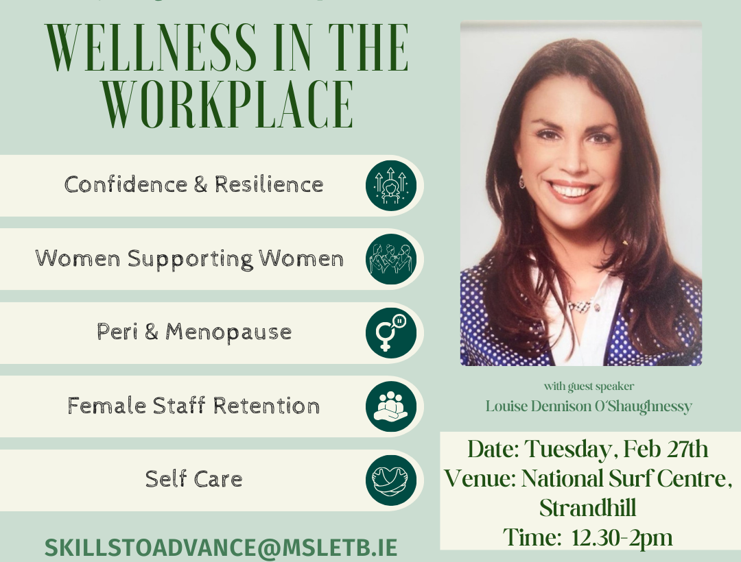 MSLETB & SWIBN – “Wellness in the Workplace”